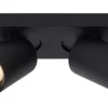 Lucide Spots|Plafondlamp^Plafondspot Zwart Nigel