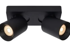 Lucide Spots|Plafondlamp^Plafondspot Zwart Nigel