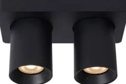 Lucide Spots|Plafondlamp^Plafondspot Zwart Nigel