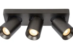 Lucide Spots|Plafondlamp^Plafondspot Zwart Staal Nigel