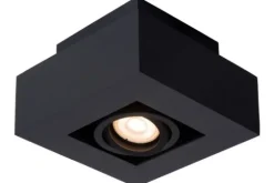 Hot Lucide Plafondspot Zwart Xirax