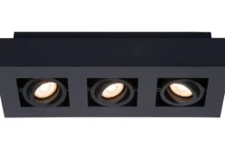 Clearance Lucide Plafondspot Zwart Xirax