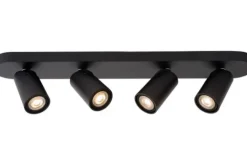 Outlet Lucide Plafondspot Zwart Xyrus