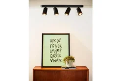 Outlet Lucide Plafondspot Zwart Xyrus