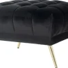 Richmond Interiors Poefen^Poef 211255 Antraciet Velvet Huxley