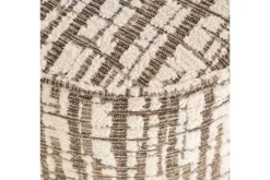 Richmond Interiors Poefen^Poef 213297 Cream Dalia Lexie