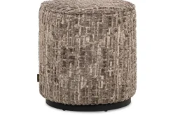 Online Richmond Interiors Poef 213316 Greige Dalia Lexie