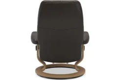 Stressless Relaxstoelen|Draaifauteuils^Relaxfauteuil + hocker Consul Classic |