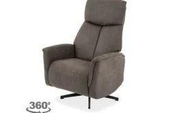 Discount Label51 Relaxfauteuil Antraciet CM-55.037 Helsinki