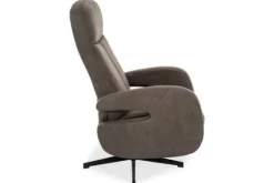 Relaxstoelen|Draaifauteuils^Relaxfauteuil Antraciet CM-55.043 Esbjerg