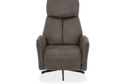 Relaxstoelen|Draaifauteuils^Relaxfauteuil Antraciet CM-55.052 Aarhus