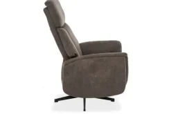 Relaxstoelen|Draaifauteuils^Relaxfauteuil Antraciet CM-55.052 Aarhus