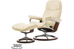 Stressless Relaxstoelen|Draaifauteuils^Relaxfauteuil Consul Signature |
