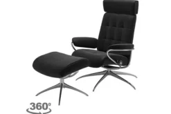 Stressless Relaxstoelen|Draaifauteuils^Relaxfauteuil London LowBack met hoofdsteun |