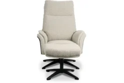 Best Label51 Relaxfauteuil met hocker Naturel DA-89.005 Zenza
