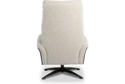 Best Label51 Relaxfauteuil met hocker Naturel DA-89.005 Zenza