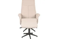 Relaxstoelen|Draaifauteuils^Relaxfauteuil met hocker Naturel Touch CH-73.010 Bergen
