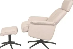 Hot Relaxfauteuil met hocker Naturel Touch CH-73.019 Verdal