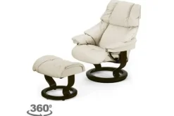 Stressless Relaxstoelen|Draaifauteuils^Relaxfauteuil Reno Classic |