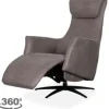 Relaxstoelen|Draaifauteuils^Relaxfauteuil Taupe SX-84.022 Lund