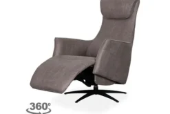 Relaxstoelen|Draaifauteuils^Relaxfauteuil Taupe SX-84.022 Lund