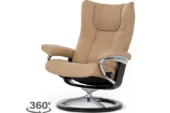 Stressless Relaxstoelen|Draaifauteuils^Relaxfauteuil Wing Signature |