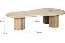 Outlet Richmond Interiors Salontafel 211706 La Cantera