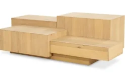 Eleonora Meubelen Salontafels^Salontafel 96388 naturel Quinten