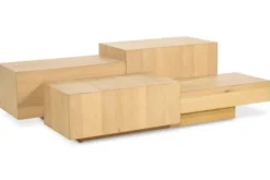 Eleonora Meubelen Salontafels^Salontafel 96388 naturel Quinten