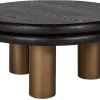 Best Richmond Interiors Salontafel black rustic 210872 Macaron