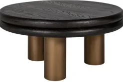 Best Richmond Interiors Salontafel black rustic 210872 Macaron