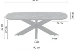 MySons Salontafel Natural Akagi