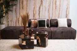 Online PTMD Salontafel Petrified Wood Medium 706818 Rayn