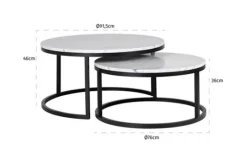 Online Richmond Interiors Salontafelset 210545 Lexington