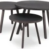 PTMD Salontafels^Salontafelset Black veneer 706835 Ohara