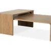 Outlet Eleonora Meubelen Salontafelset Lichtbruin 96527 Flo