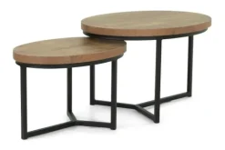 Lamulux Salontafels^Salontafelset Meranti -  Braun
