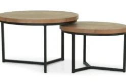 Lamulux Salontafels^Salontafelset Meranti -  Braun