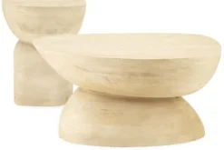 By-Boo Salontafels^Salontafelset naturel Cobble