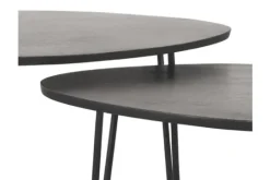 Label51 Salontafels^Salontafelset Zwart AC-49.066 Frisk