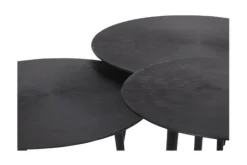 Label51 Salontafels^Salontafelset Zwart IV-52.016 Nobby
