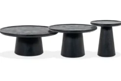 Best Eleonora Meubelen Salontafelset Zwart Ron