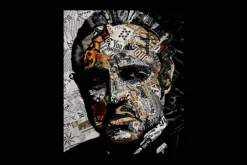 New Luxe Framing Art Schilderij Gefragmenteerde Godfather CP-004 Canvas Art