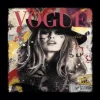 New Luxe Framing Art Schilderij Vogue Superstar CP-001 Canvas Art