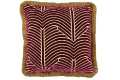 Sale Claudi Sierkussen Pink + Fringe Dark Gold Otto |