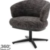 Tower Living Eetkamerstoelen|Draaifauteuils^Stoel Blue-Grey Perca