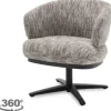 Best Tower Living Stoel White-Grey Perca