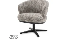 Best Tower Living Stoel White-Grey Perca