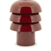 Discount By-Boo Tafellamp 250143 burgundy Curo
