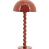 By-Boo Tafellampen^Tafellamp - coral red | 230230 Luox